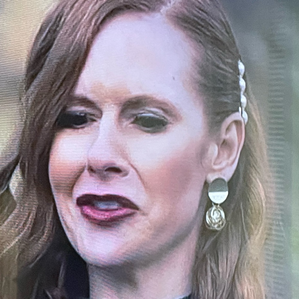 Gold Pearl Nest Drop Earrings - Picture 12 of 13